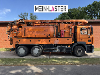 Vacuum truck MAN FE 410 Assmann Saug HD Spüler Recycling +  FB.: picture 3