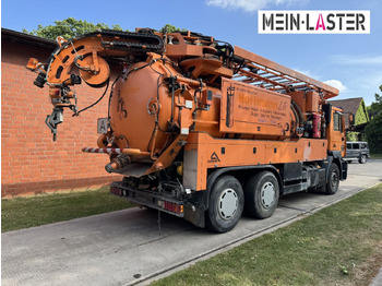 Vacuum truck MAN FE 410 Assmann Saug HD Spüler Recycling +  FB.: picture 5