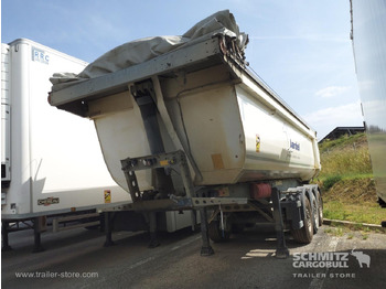 Tipper semi-trailer SCHMITZ Tipper Steel half pipe body 26m³: picture 3