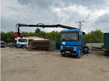 Hook lift truck, Crane truck RENAULT Magnum 430: picture 3 Hook lift truck, Crane truck RENAULT Magnum 430: picture 3