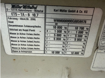 Low loader trailer for transportation of heavy machinery ETS-TA-B 10,7 ETS-TA-B 10,7: picture 3