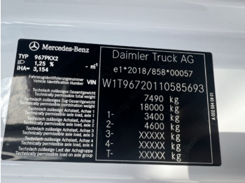 Tipper Mercedes-Benz Atego 818 K 4x2 Atego 818 K 4x2, Meiller-Kipper, mehrfach Vorhanden!: picture 2