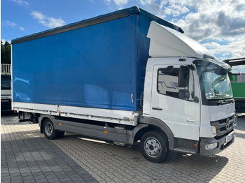 Curtain side van Mercedes-Benz Atego 818 Klima Sperre 74100KM 2,70 Ladehöhe: picture 2