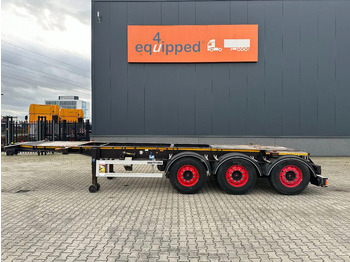 Container transporter/ Swap body semi-trailer Burg 25X 20FT ADR (EX/II, EX/III, FL, AT) Chassis, Empty weight : 3.690kg, SAF INTRADISC, 2x Liftaxle, NL-chassis: picture 2 Container transporter/ Swap body semi-trailer Burg 25X 20FT ADR (EX/II, EX/III, FL, AT) Chassis, Empty weight : 3.690kg, SAF INTRADISC, 2x Liftaxle, NL-chassis: picture 2