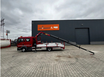 MAN TGL 8.180 crew cab (DOKA), HMF535 K3 crane, 283 running hours only, 211.164 KM, ramps, EURO-6, TOP,-condition on lease MAN TGL 8.180 crew cab (DOKA), HMF535 K3 crane, 283 running hours only, 211.164 KM, ramps, EURO-6, TOP,-condition: picture 2