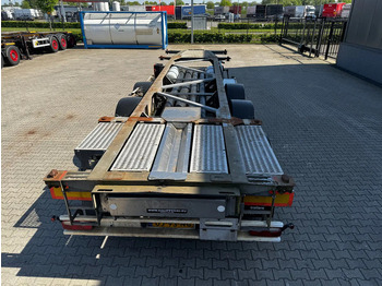 Container transporter/ Swap body semi-trailer Van Hool 20FT/30FT, ADR (EX/II, EX/III, FL, AT), BPW + drum, ALCOA, galvanized, liftaxle, NL-Chassis, 80% tyres: picture 5