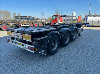 Container transporter/ Swap body semi-trailer Van Hool 20FT/30FT, ADR (EX/II, EX/III, FL, OX, AT), SAF, drum, liftaxle, NL-Chassis: picture 4