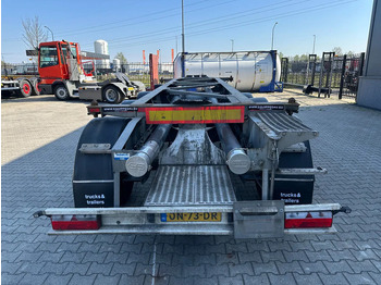 Container transporter/ Swap body semi-trailer Van Hool 20FT ADR (EX/II, EX/III, FL, AT), SAF + DISC, empty weight: 2.990kg, galvanized, SAF Intradisc, NL-Chassis, ALCOA: picture 4