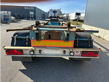 Container transporter/ Swap body trailer AJK AEEL/10-20 - 20T CONTAINERAANHANGER LUCHTVERING - DRUM BRAKES - AIR SUSP. - GIGANT ASSEN - 40mm - BELGISCHE PAPIEREN: picture 4