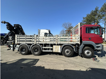 Crane truck MAN TGS 35.420 8x4 + CRANE HIAB X-HIPRO 302 EP-5 - 192.000km - ROTATOR - 5/6 F - PLATFORM 6m55 - AIR SUSPENSION - TUV 06/2025 - TOP CONDITION: picture 4