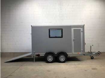 New Closed box trailer VEZEKO TK B 27.35 Rampe Tür Fenster Kofferanhänger: picture 2