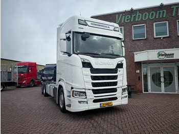 Cab chassis truck SCANIA S 450