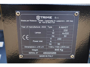 Lighting tower Trime X-Mast 4 × 320W Valid Inspection, *Guarantee: picture 4