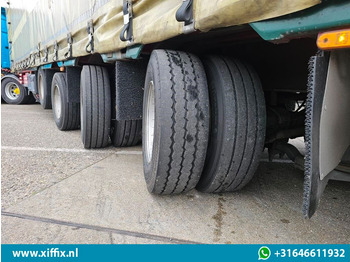 Dropside/ Flatbed semi-trailer Meusburger 4-ass. Vlakke Mega oplegger met elektrische huifopbouw / 2x naloop ge: picture 4 Dropside/ Flatbed semi-trailer Meusburger 4-ass. Vlakke Mega oplegger met elektrische huifopbouw / 2x naloop ge: picture 4