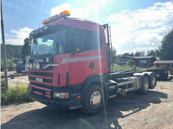 Hook lift truck SCANIA 124