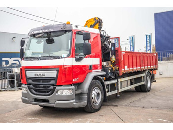 Tipper, Crane truck DAF LF 250 - EFFER 145: picture 5 Tipper, Crane truck DAF LF 250 - EFFER 145: picture 5