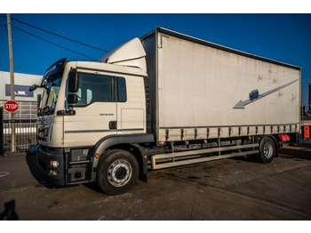 Curtainsider truck MAN TGM 18.340