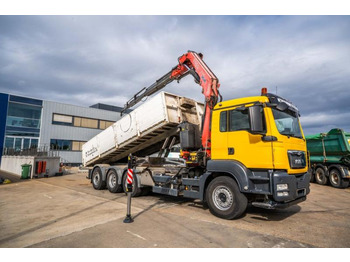Tipper, Crane truck MAN TGS 32.400 BL + Fassi 245A/5x: picture 2 Tipper, Crane truck MAN TGS 32.400 BL + Fassi 245A/5x: picture 2