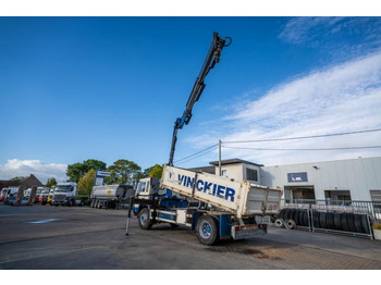 Tipper, Crane truck Volvo FL 619 - PK 9501: picture 5