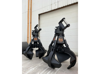 New Grapple for Construction machinery Verachtert Poliepgrijper orange peel grapple: picture 2