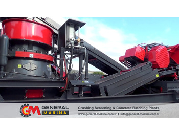 New Cone crusher General Makina 944 Hard River Stone Crusher Plant: picture 2