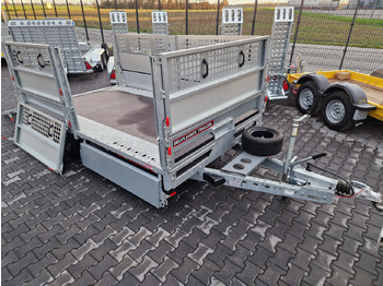 Dropside/ Flatbed trailer Brian James Trailer Connect 310x188cm black Premium Greenkeeper Alufelgen Tandem 10" 3000kg: picture 5