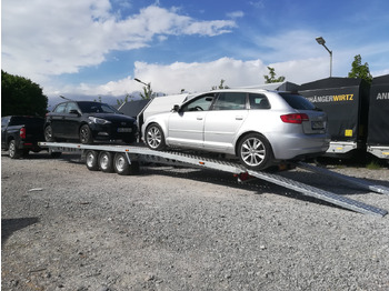 Autotransporter trailer Cartrailer 3500 easyload knicklader 855x205cm Tridem 14" 3500kg für 2 PKW Modell 21: picture 2