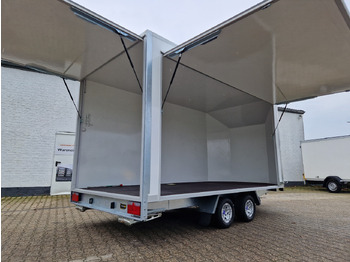 Vending trailer Koffer Hochlader FC2024HTL Messe 400x200x200cm aerodynamisch 10" Alufelgen (XL) 2000kg 100 km/H: picture 4
