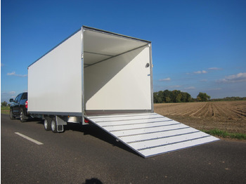 Closed box trailer