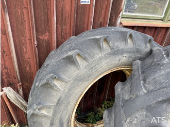 Wheel and tire package for Farm tractor 2 tractor tires with rims and rings: picture 4