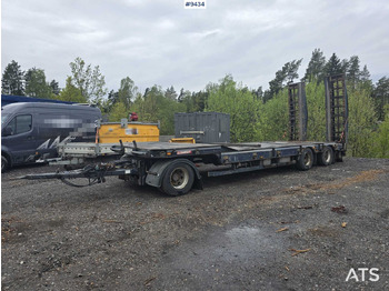 Low loader trailer