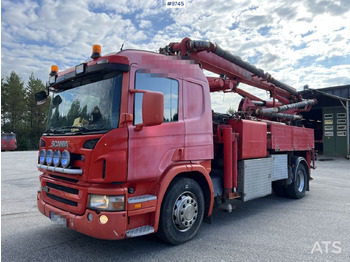 Concrete pump truck SCANIA P