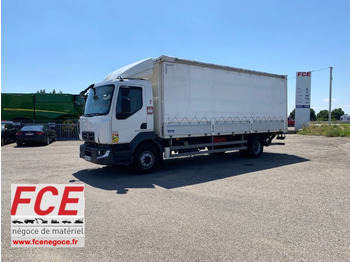 Curtainsider truck RENAULT D 240