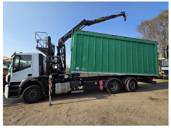 Tipper, Crane truck IVECO STRALIS 420 6X2 TIPPER CRANE KESLA 17 TON 2 EXT STEERING REAR AXLE: picture 5 Tipper, Crane truck IVECO STRALIS 420 6X2 TIPPER CRANE KESLA 17 TON 2 EXT STEERING REAR AXLE: picture 5