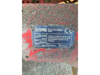 Flatbed body Zepro Bakgavellift Z 2000-175 MA: picture 3