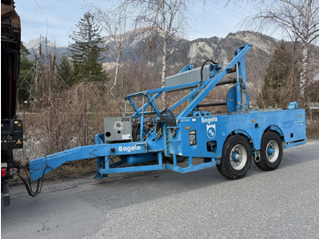 Cable drum trailer