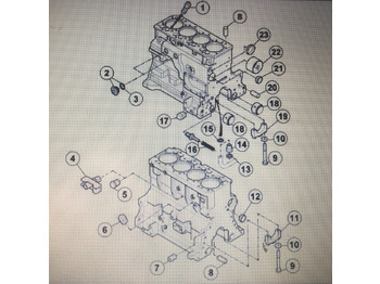 Cylinder block CLAAS