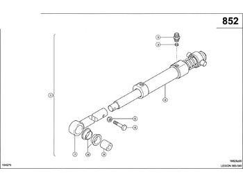 Hydraulic cylinder CLAAS