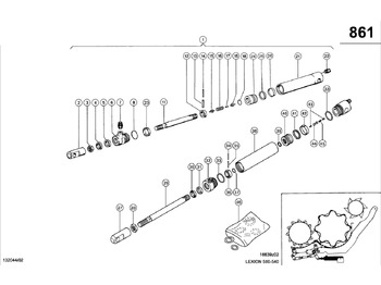 Hydraulic cylinder CLAAS