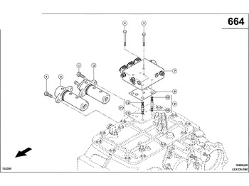 Hydraulic valve CLAAS