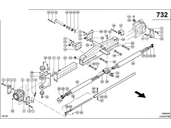 Axle and parts CLAAS