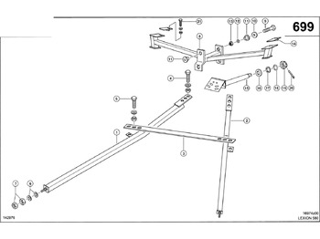 Undercarriage parts CLAAS