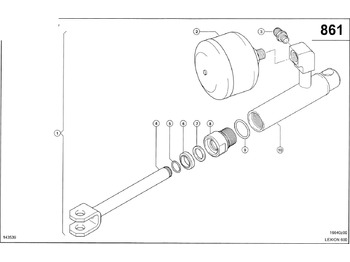 Hydraulic cylinder CLAAS