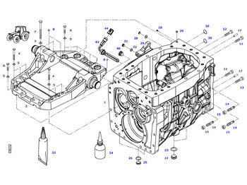 Gearbox and parts FENDT