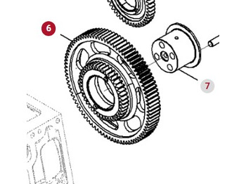 Engine and parts FENDT
