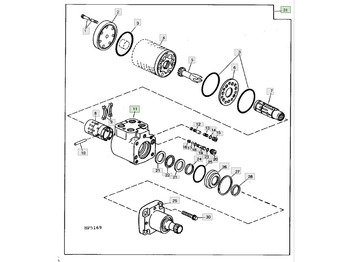 Steering pump JOHN DEERE