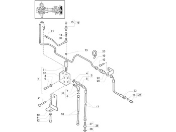 Brake valve NEW HOLLAND