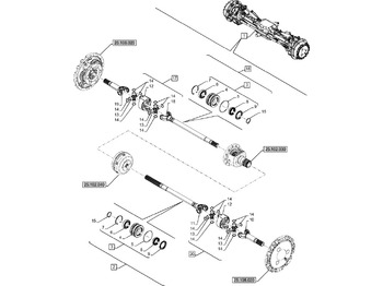 Drive shaft NEW HOLLAND