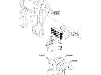 Oil cooler NEW HOLLAND