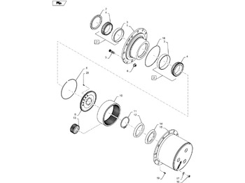 Wheel hub NEW HOLLAND